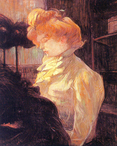  Henri  Toulouse-Lautrec The Milliner